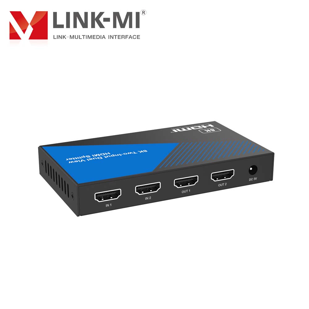LINK-MI 8K 2 Է   HDMI2.1 й 1x2 й 2..